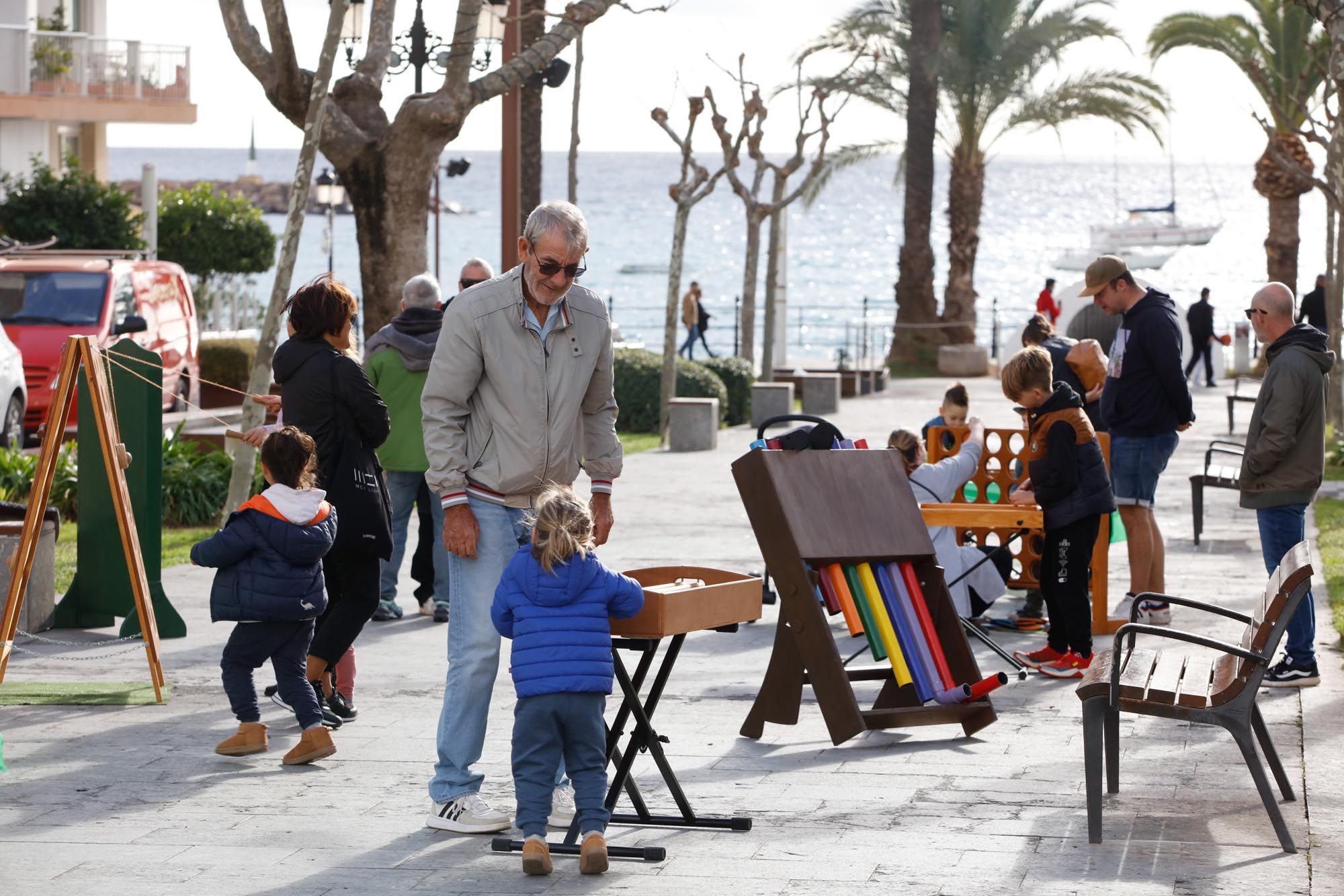 Juegos de madera para niños en Santa Eulària