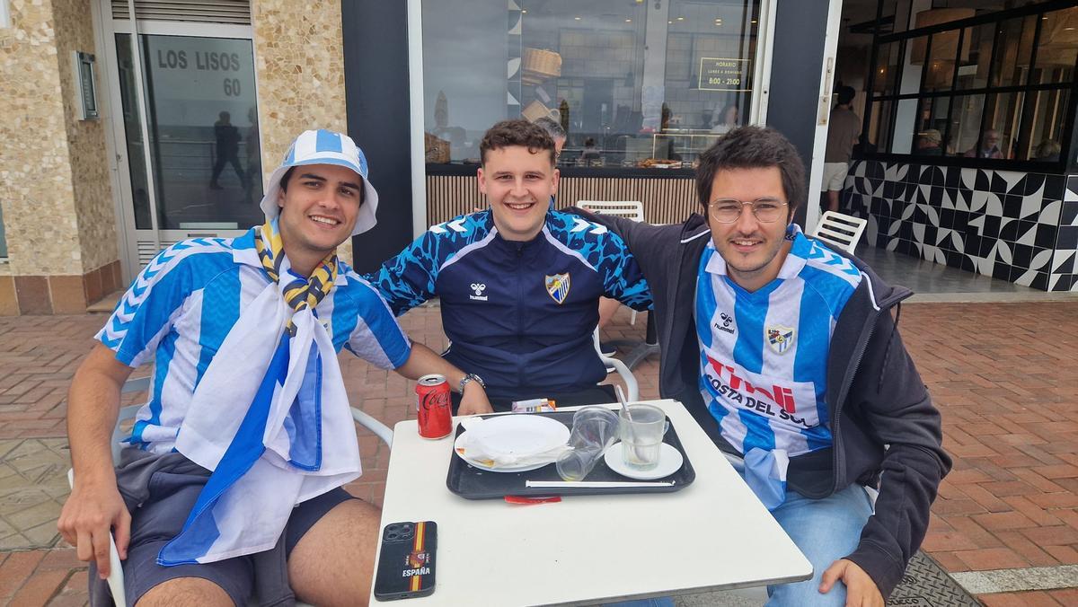 Alberto Fernández, Fernando Cintora y Álvaro Fernández.