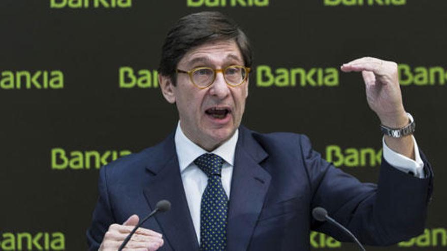 José Ignacio Goirigolzarri, presidente de Bankia.