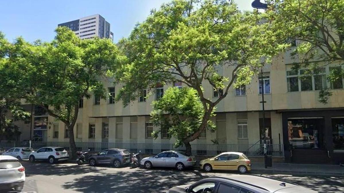 Antigua sede del diario Sur en Málaga, donde se construirá el nuevo hospital