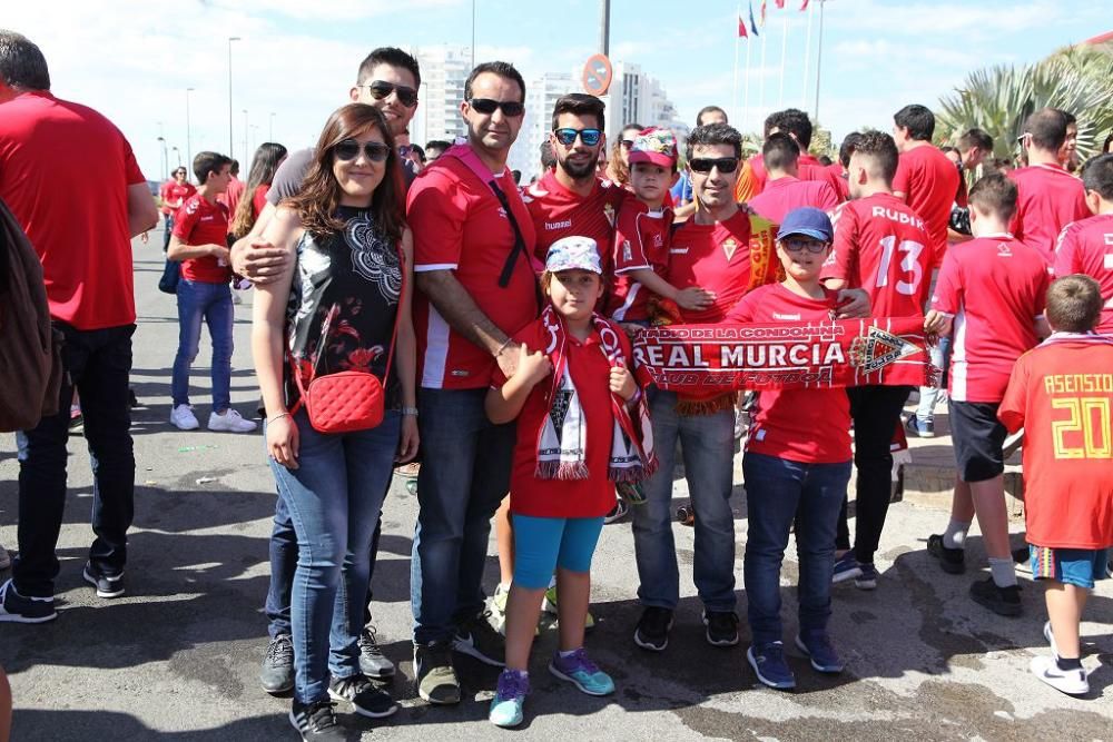 Ambiente en Nueva Condomina antes del partido