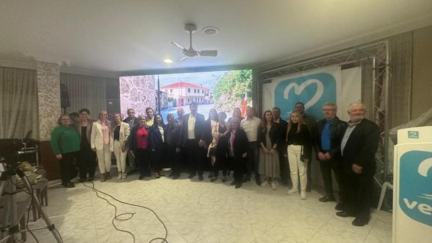 Carlos Viéitez arrasa en su primer acto electoral de presentación de candidatos