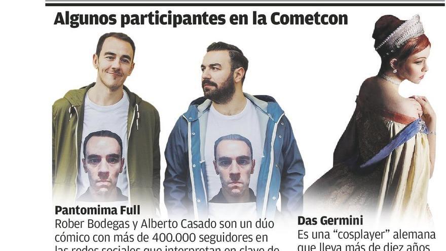 El humor de &quot;Pantomima Full&quot; y Rodrigo Cuevas se unen a una Cometcon con récord de invitados