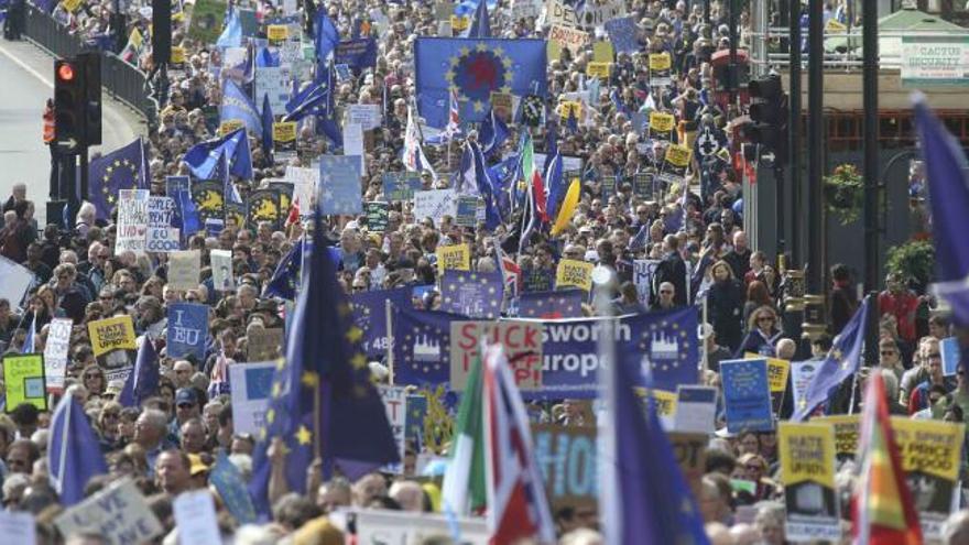 Protesta en Londres en contra del &#039;Brexit&#039;