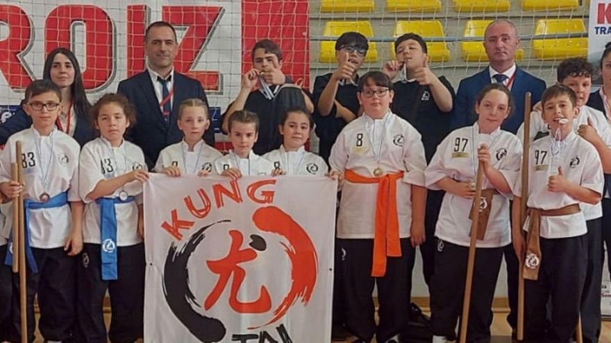 El Club Kung Tai sube a tres podios en el Gallego escolar |