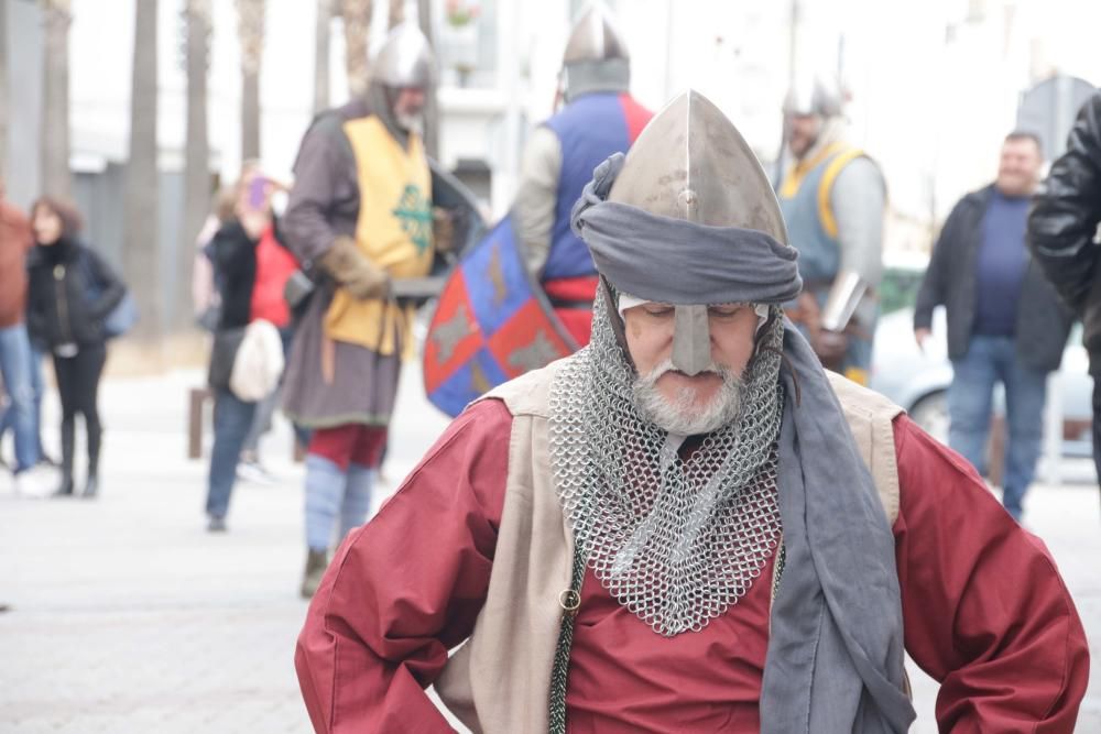 Recreación histórica en Alaquàs por los 40 años de los Moros i Cristians Perolers.