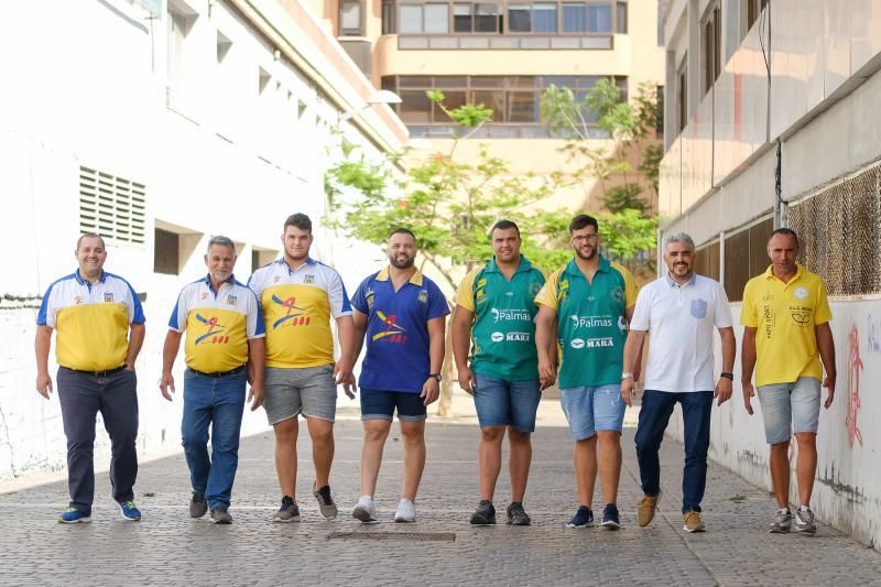 19-06-18. LAS PALMAS DE GRAN CANARIA.  Reportaje de lucha canaria. Representantes del Maninidra y del Gáldar analizarán la final del viernes. FOTO: JOSÉ CARLOS GUERRA.  | 19/06/2018 | Fotógrafo: José Carlos Guerra