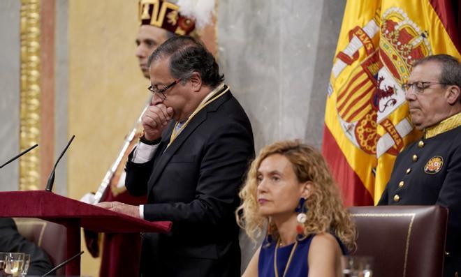 El presidente de Colombia, Gustavo Petro, en su visita de Estado a España, en imágenes
