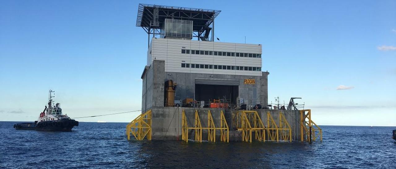 Laboratorio flotante de la Plataforma Oceánica de Canarias.