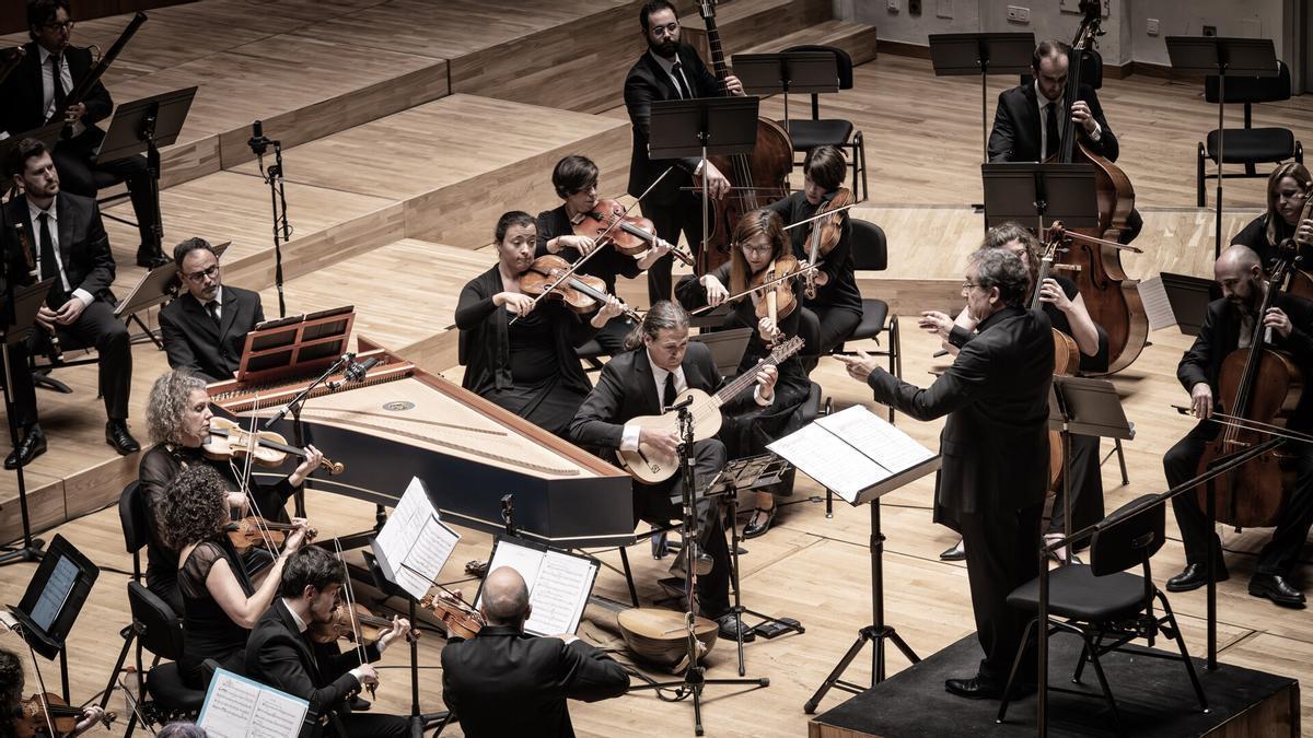 La Capella de Ministrers en el Palau Música.