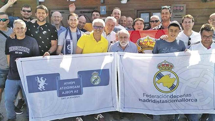 Federación Peñas Madridistas: mallorquines en Kiev