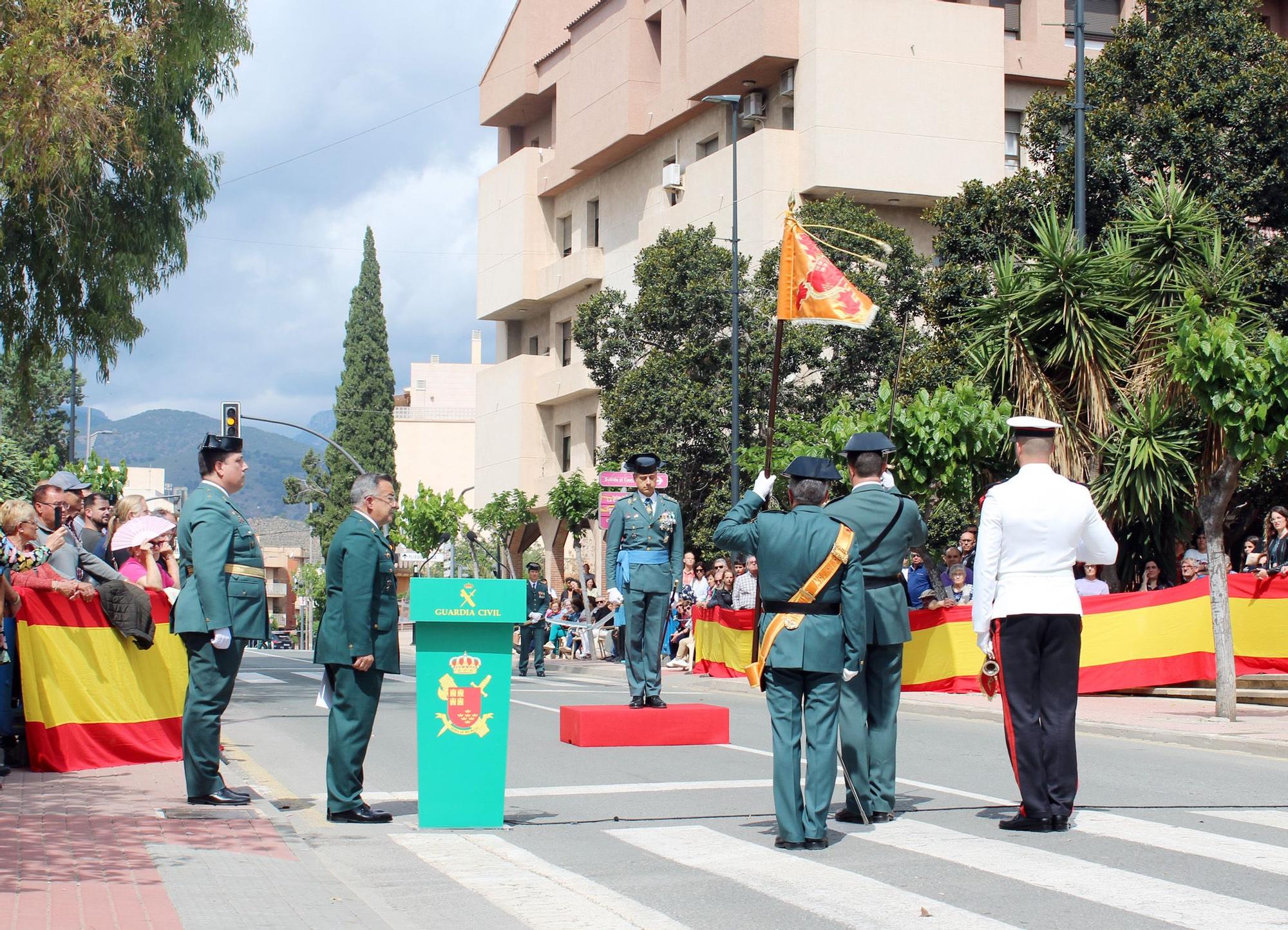 La Guardia Civil celebra en Alhama de Murcia el aniversario de su fundación