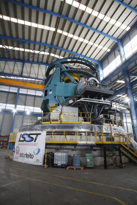 Telescopio fabricado en Asturfeito