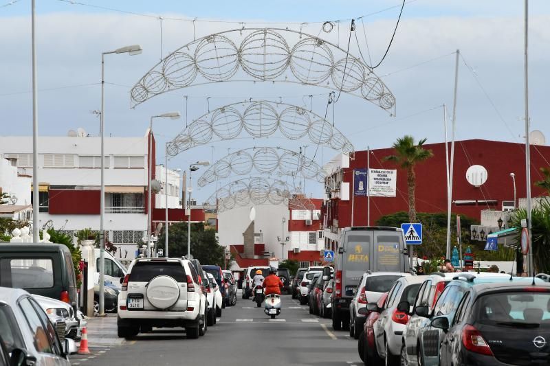 Iluminación navideña en Maspalomas