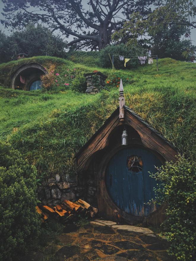 Hobbiton, set de rodaje de 'El señor de los anillos', Nueva Zelanda