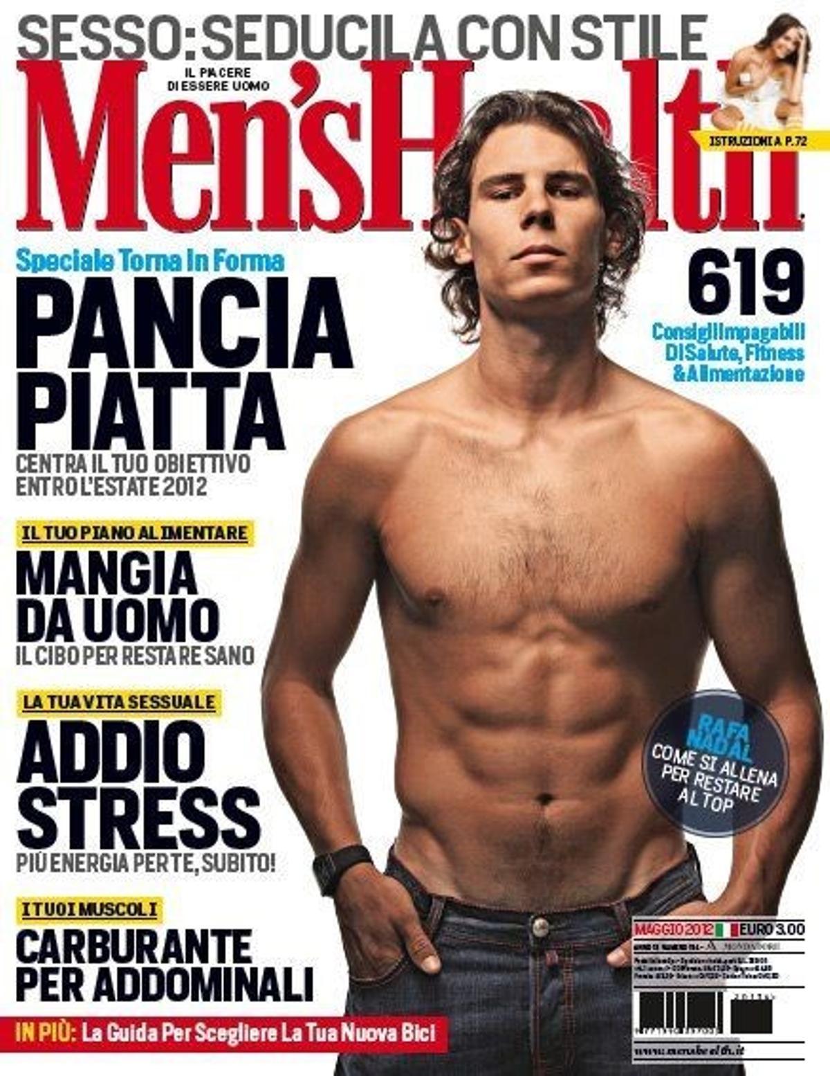 Rafa Nadal en las portadas de revistas