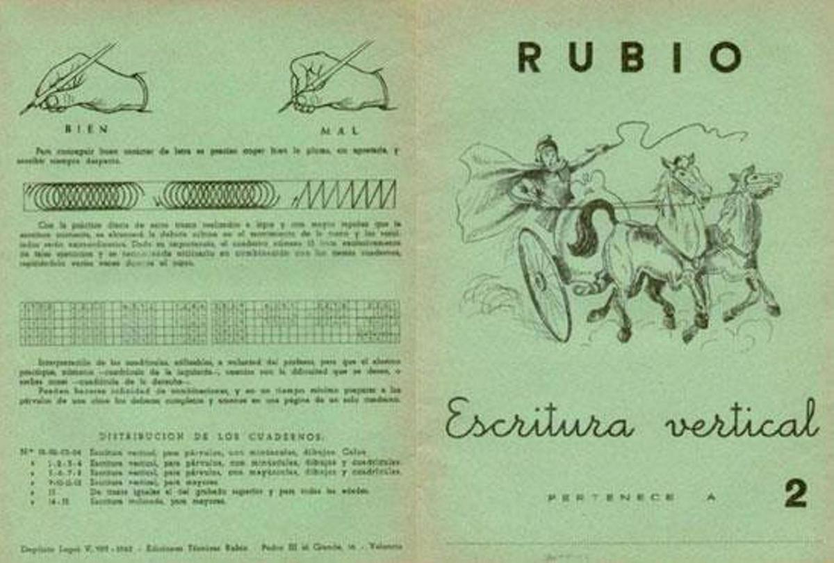 Los cuadernos Rubio han mejorado la caligrafía a miles de generaciones de estudiantes españoles.