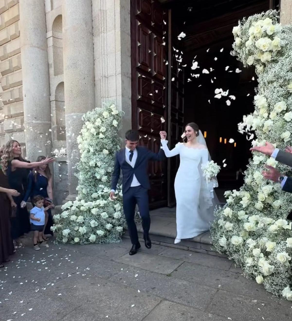 Las instantáneas de los novios y los invitados a la boda del excéltico Gabri Veiga
