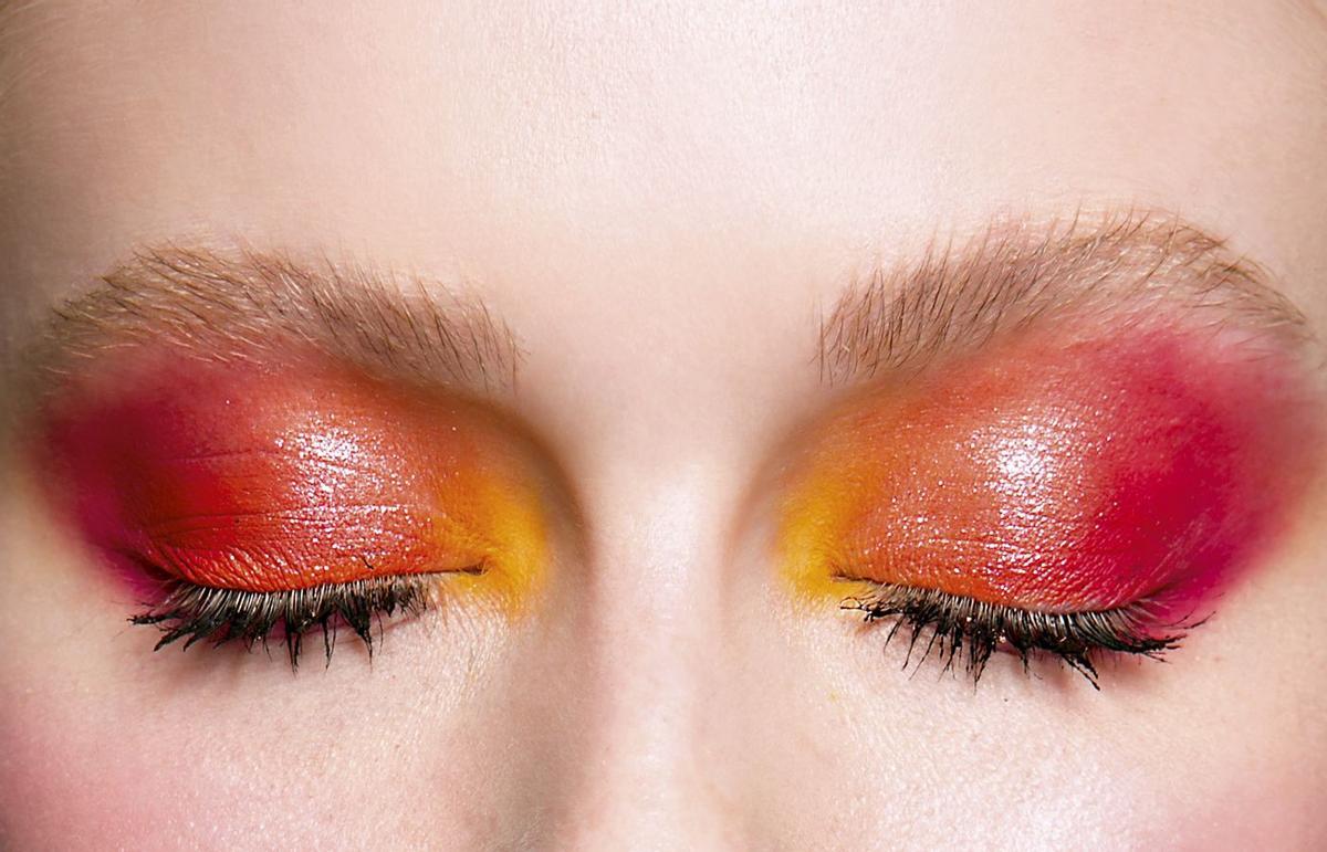 Visto en pasarela, 'Ultra Bold': maquillaje del desfile Marc Valvo