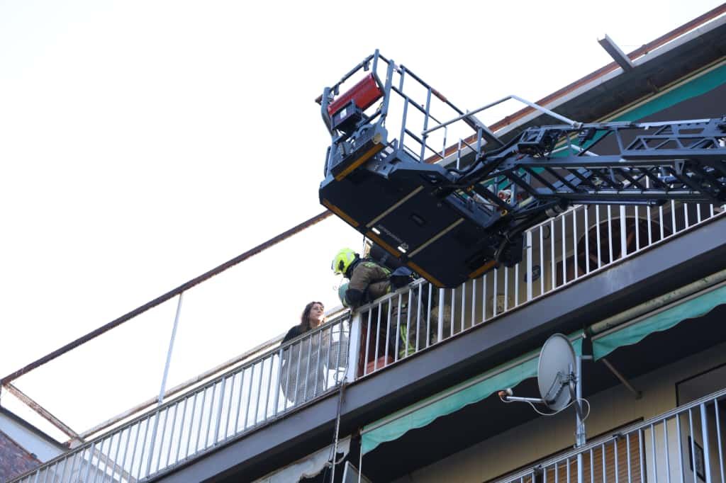 Incendio en una vivienda del barrio de San Blas en Alicante