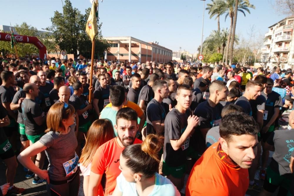 Media Maratón de Murcia: Ambiente en la salida