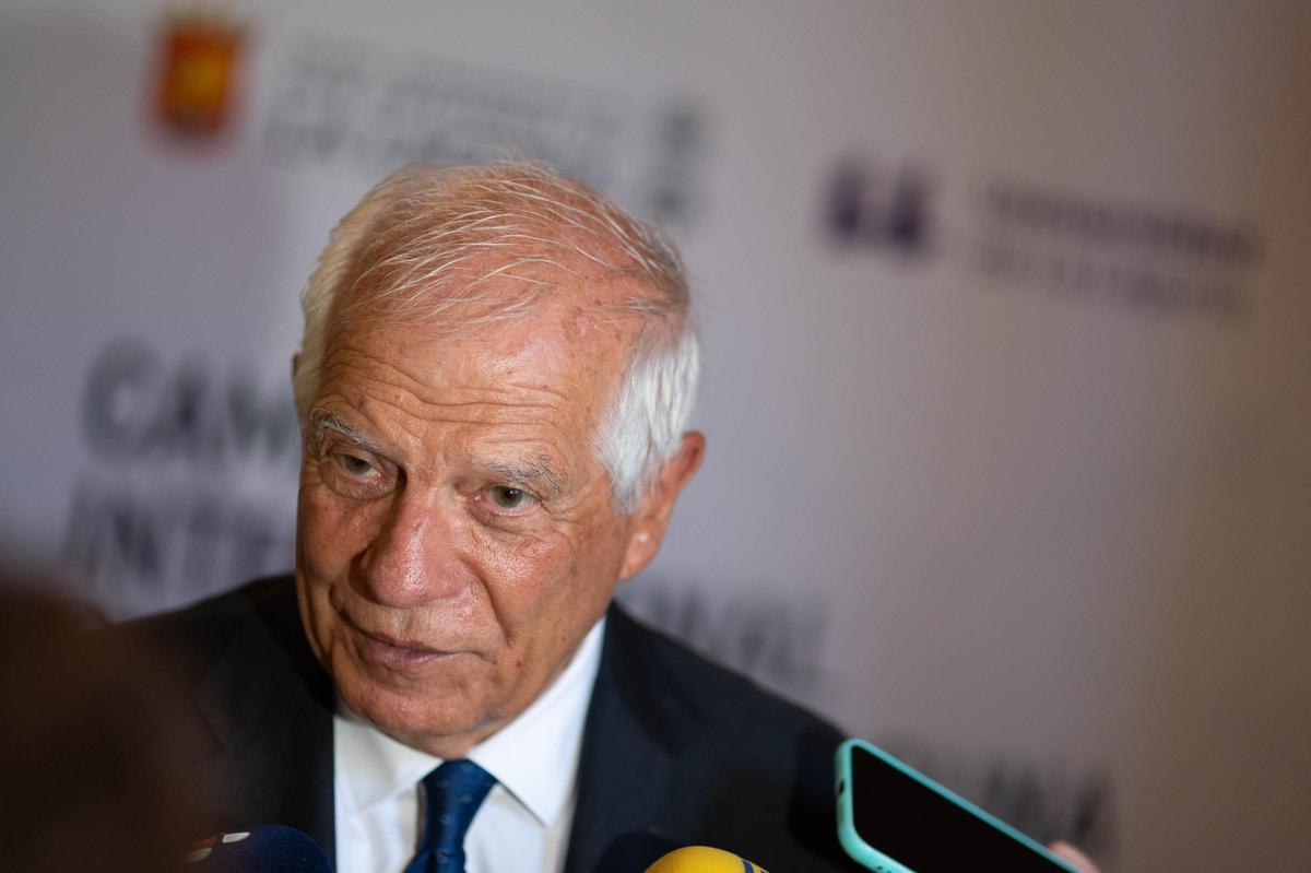 El político Josep Borrell inaugura el Campus Internacional Ciudad de La Laguna