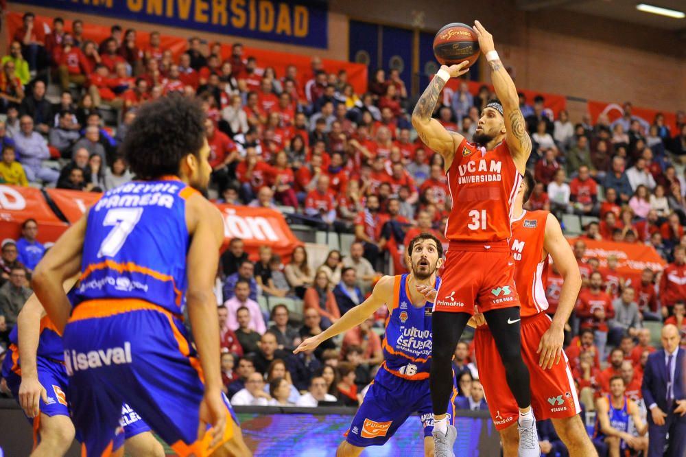Partido UCAM Murcia - Valencia Basket