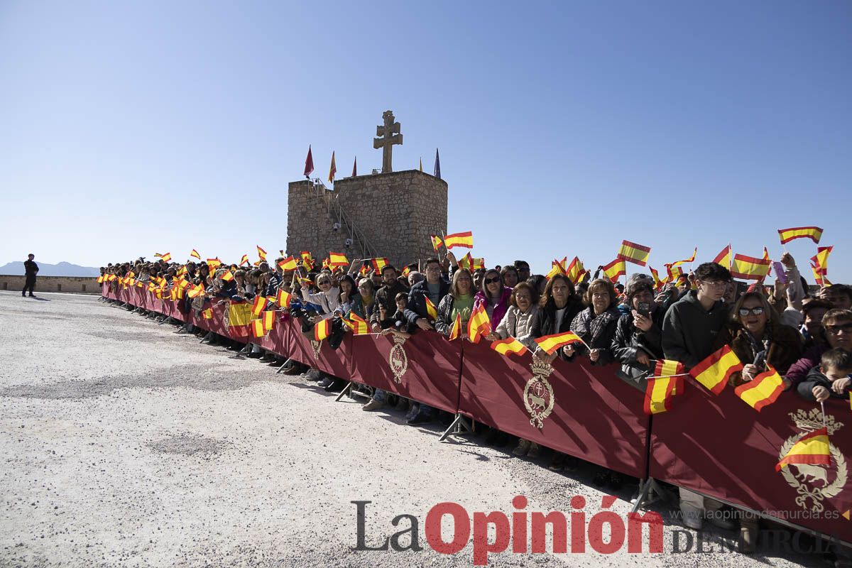 Visita de los reyes de España a Caravaca (explanada de la Basílica)