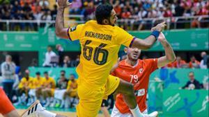 Richardson, en una acción del partido en el Mundial de clubs