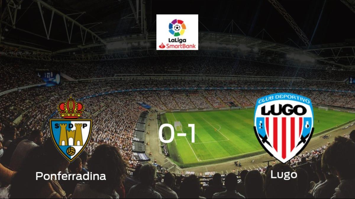 El Lugo vence 0-1 en el feudo de la SD Ponferradina