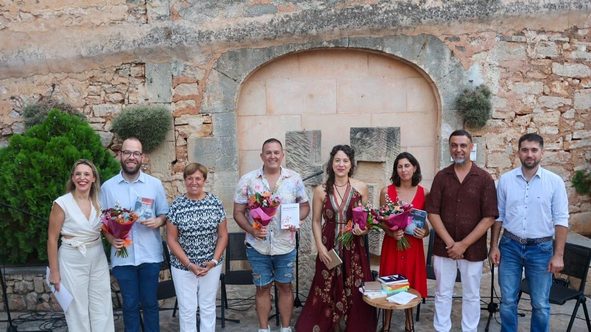 Los protagonistas de los Premios Literarios de Santanyí