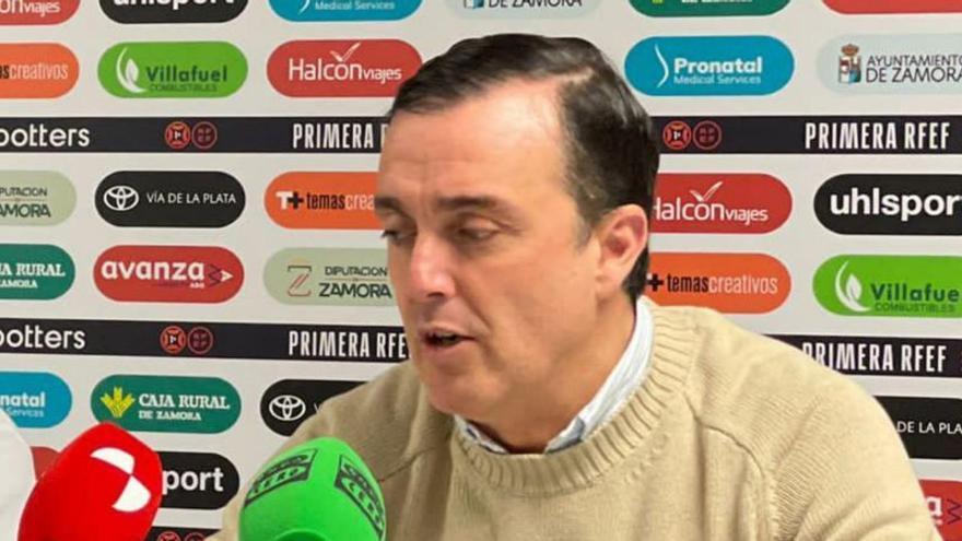 César Villafañe, director deportivo del Zamora CF. | LOZ