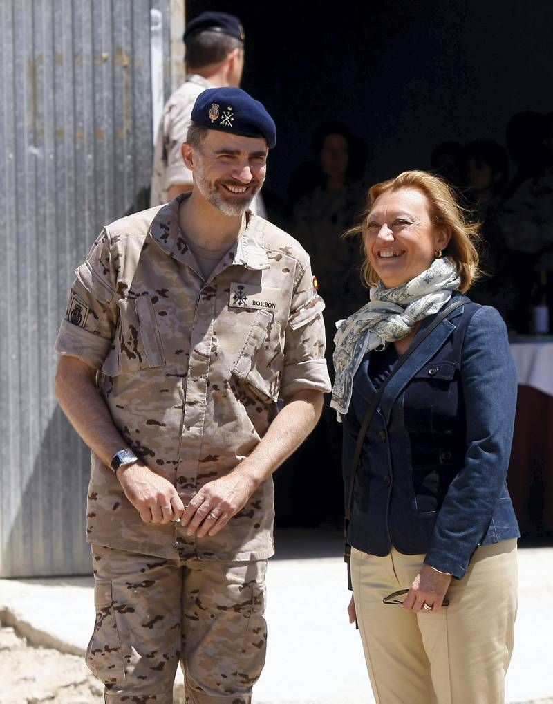 Felipe VI en Centro Nacional de Adiestramiento San Gregorio