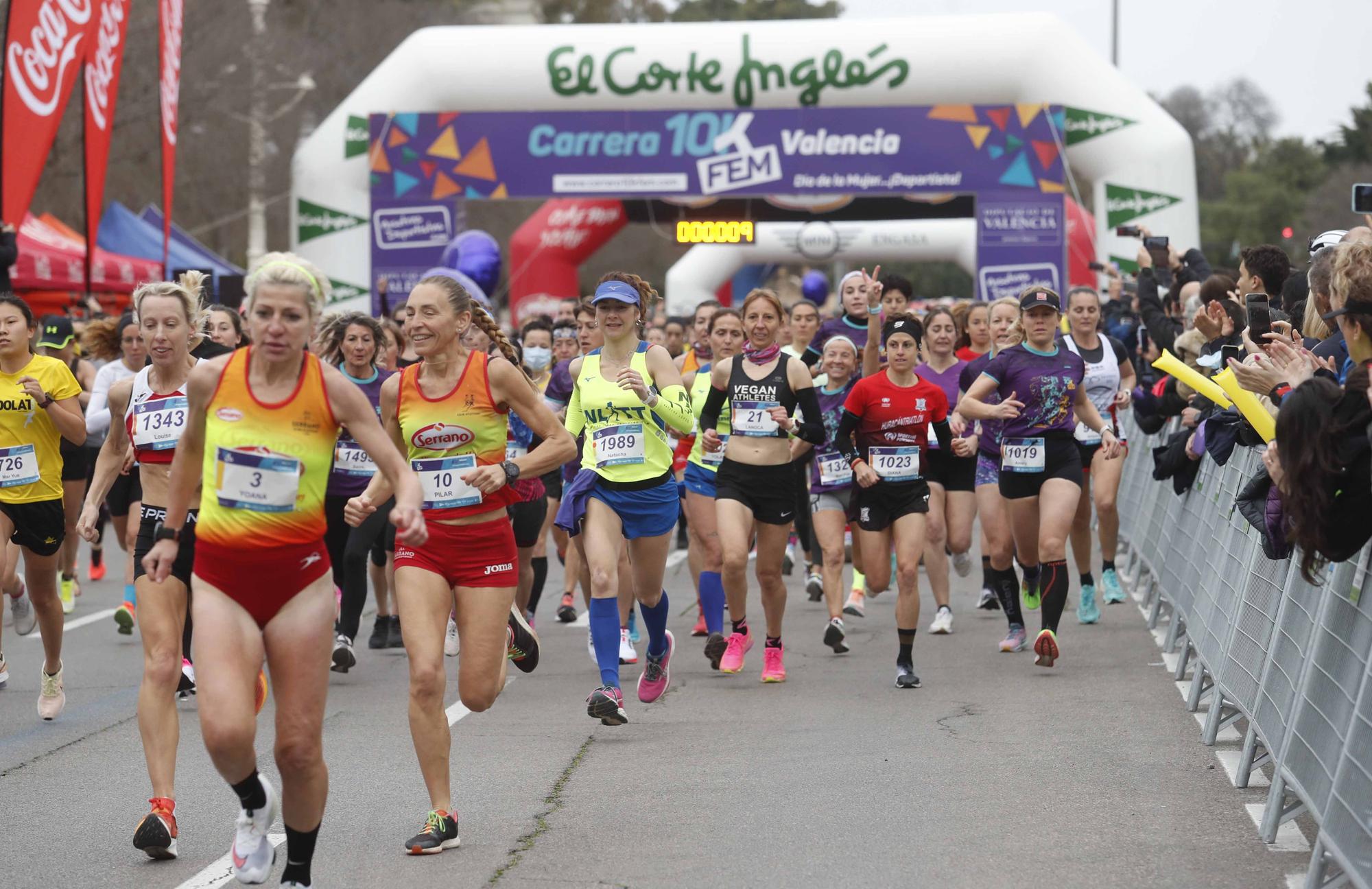 Búscate en la 10 k del Día de la Mujer