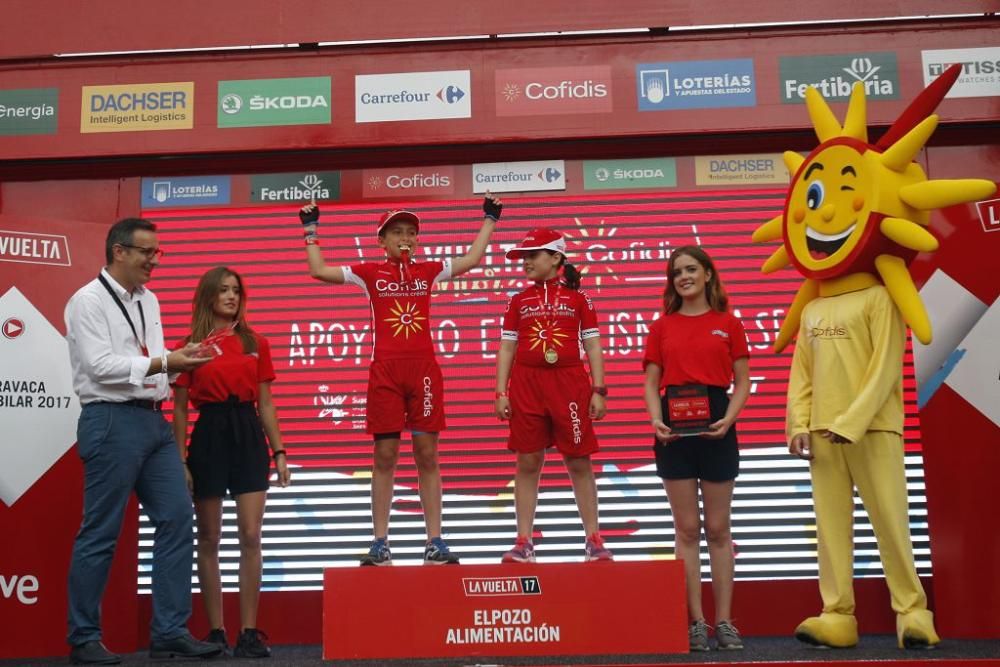 La Vuelta a España a su llegada a Alhama de Murcia