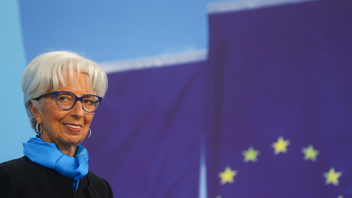 La presidenta del Banco Central Europeo, Christine Lagarde.