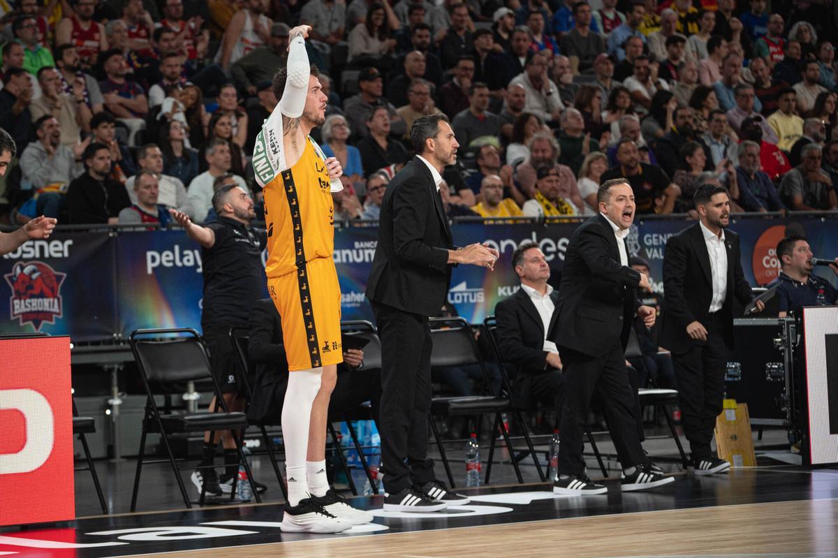 Copa del Rey, partido de cuartos de final del CB Canarias contra el Kosner Baskonia