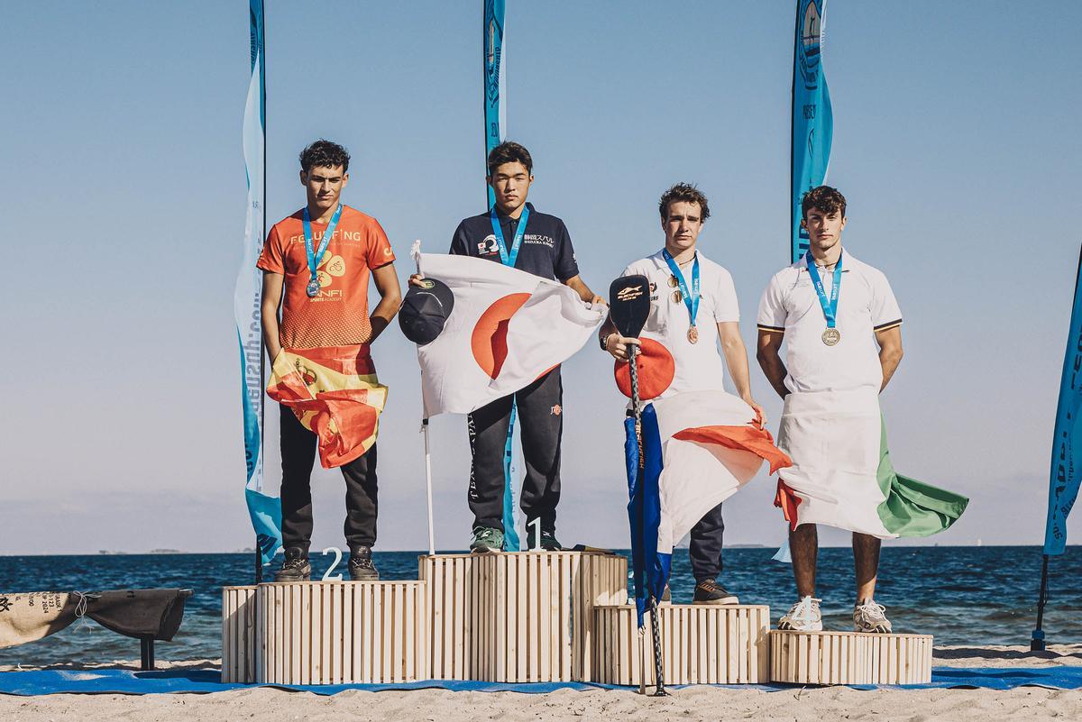 Tres mallorquines triunfan en el Mundial de paddlesurf en Copenhague