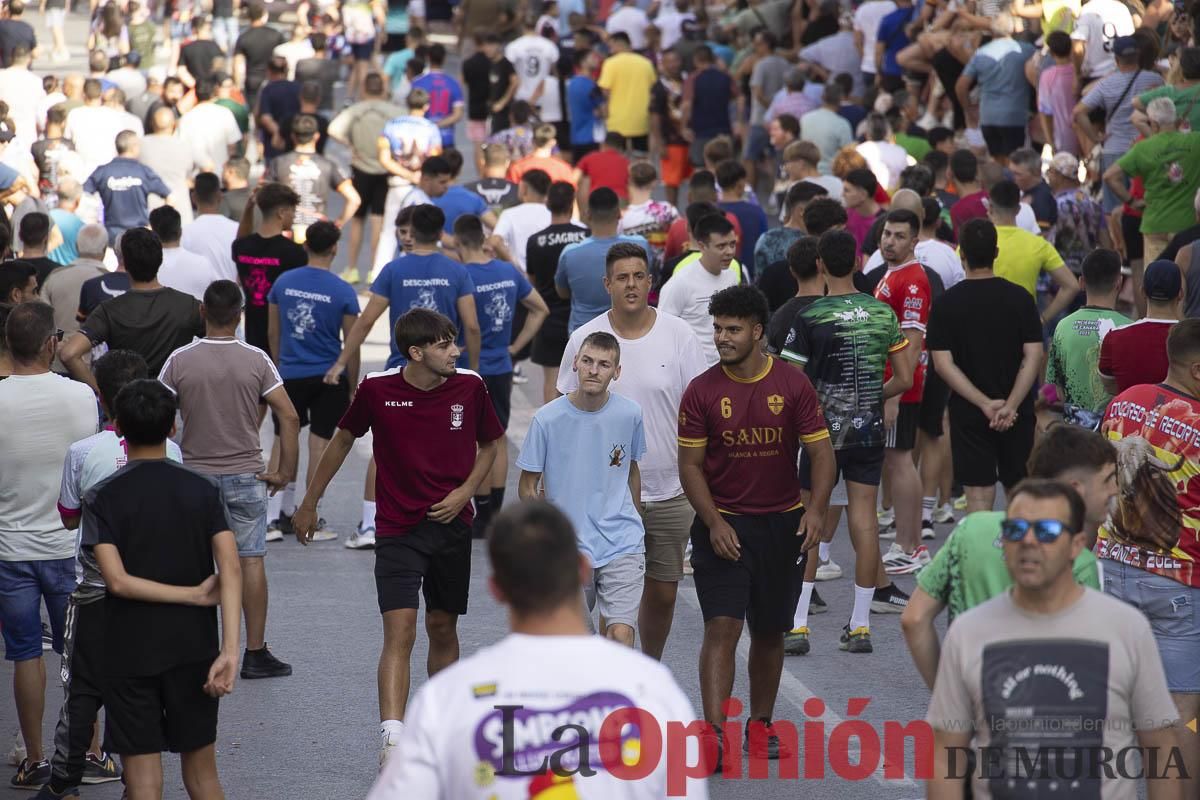 Quinto encierro de las Fiestas de Moratalla