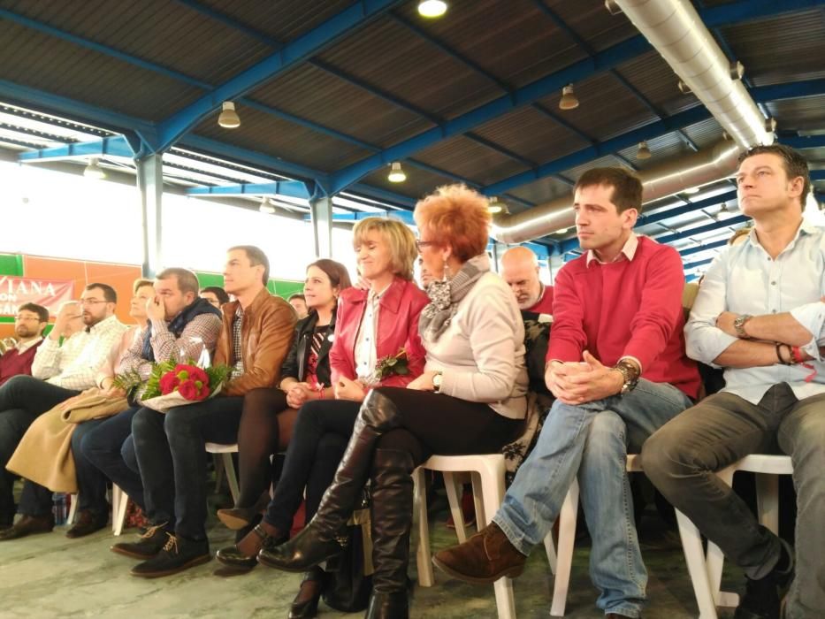 Acto de Pedro Sánchez en Gijón