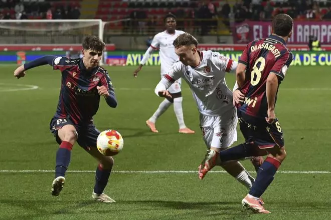 La Cultural Leonesa - Levante UD de la Copa del Rey, en imágenes