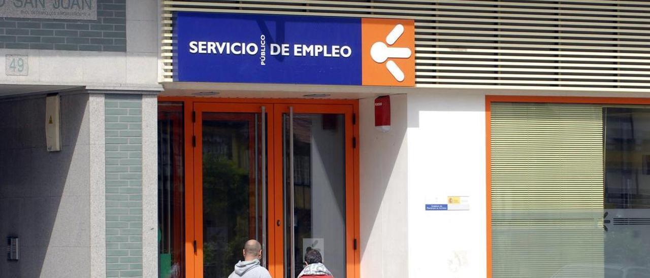 Oficina del Servicio Público de Empleo (Sepe) en Mieres.