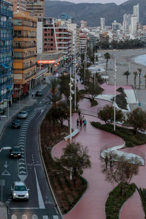 Benidorm peatonaliza la avenida Armada Española