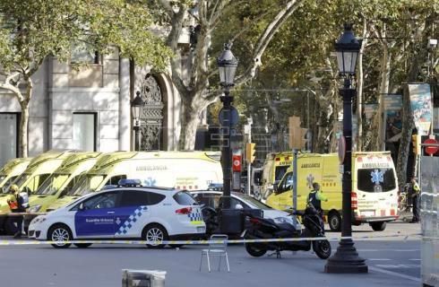 Atentado terrorista en las Ramblas