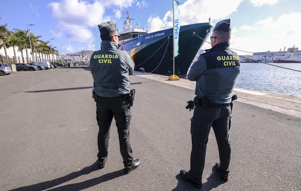 Recorrido por el buque Duque Ahumada, de la Guardia Civil