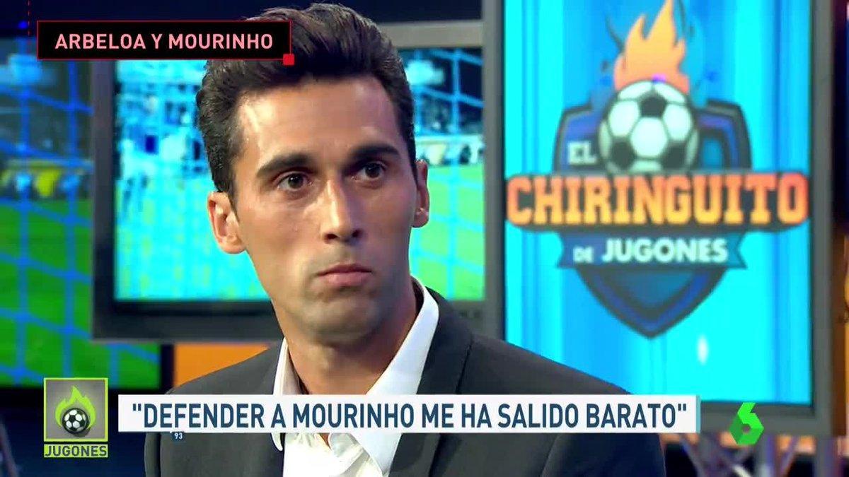 Arbeloa en 'El Chiringuito'.