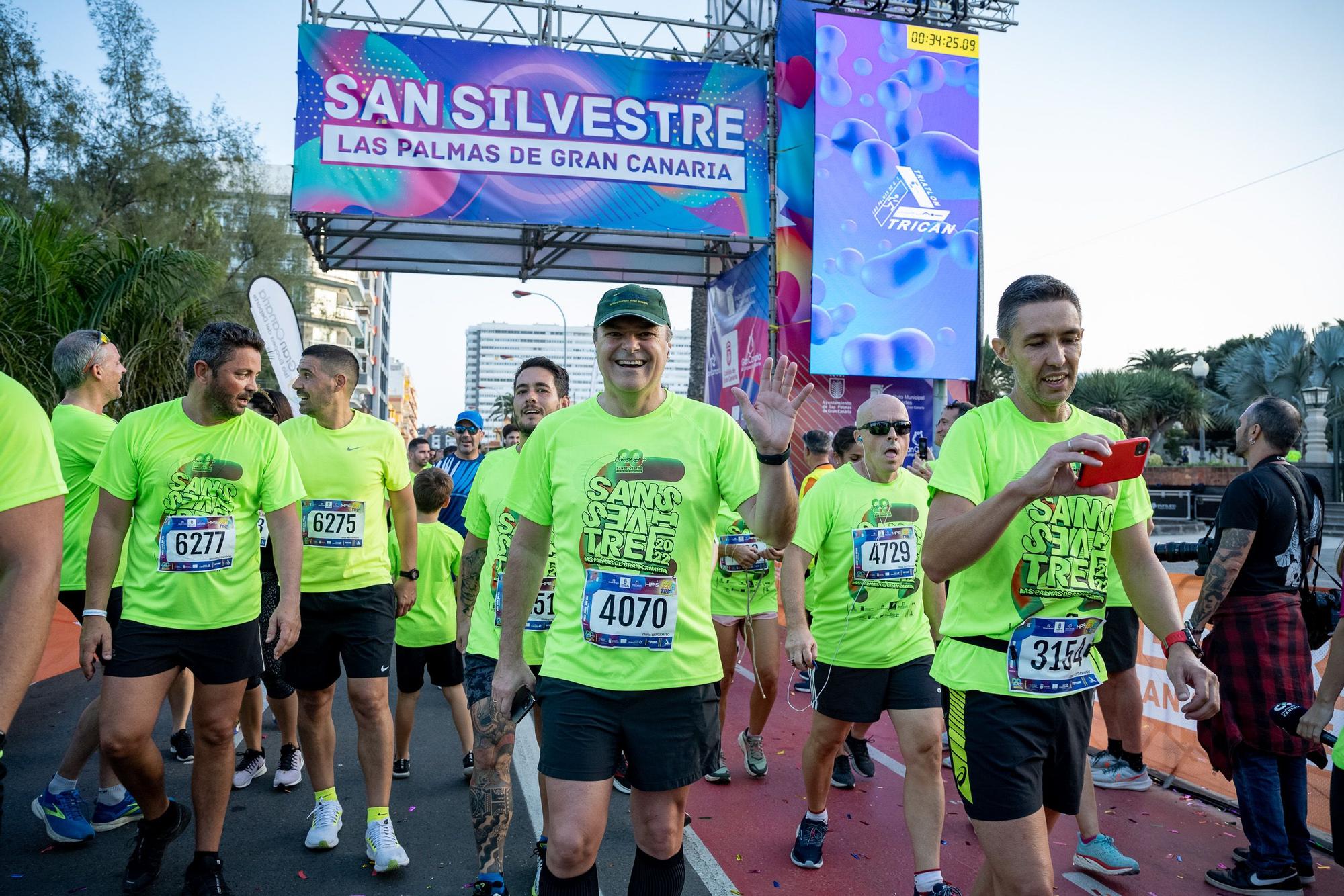 20 edición de la carrera de San Silvestre en Las Palmas de Gran Canaria