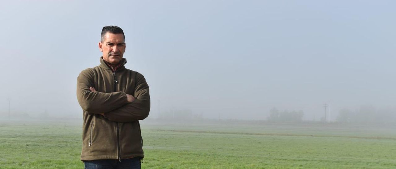 Jesús Manuel Calderón, agricultor de Villanueva de la Serena.