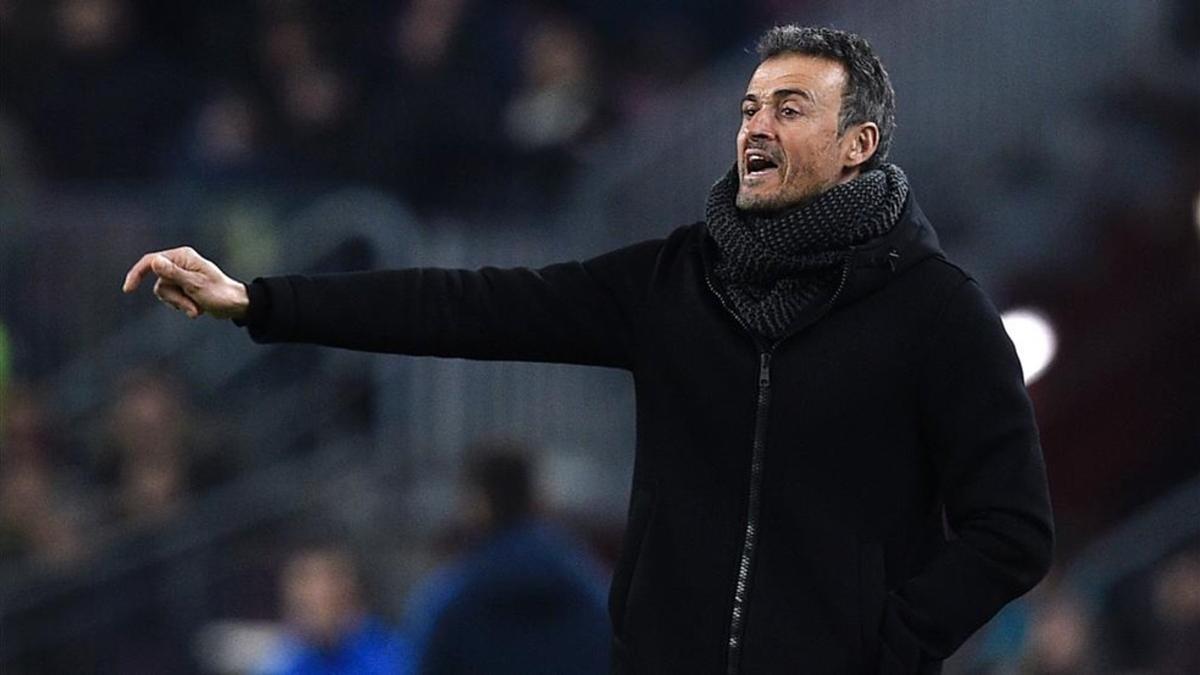 Luis Enrique valoró muy positivamente el partido de su equipo