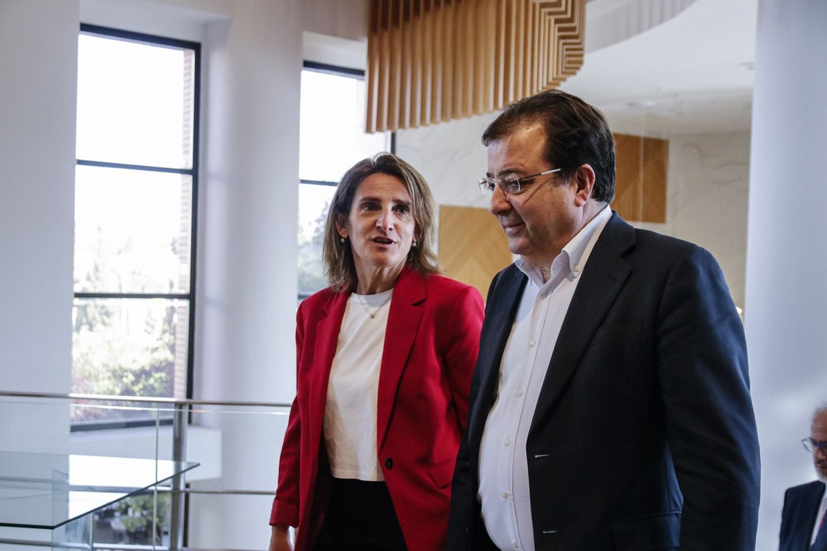 La ministra Teresa Ribera abre en  Cáceres el foro 'Futuribles' de El Periódico Extremadura